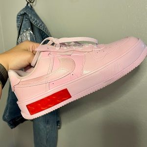 Nike Womens Air Force 1 Low Fontanka DA7024-600 Foam Pink “Valentine’s Day” S9.5